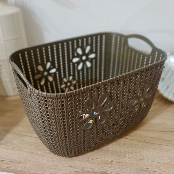 Producto - Cesta Con Asas Sin Tapa Cinza 14L 1943