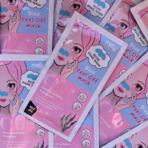 Producto - Peel Off mask MELY puntos negros- 6 unidades