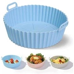 Producto - Molde Silicona Redondo para Freidora 21cm 6227