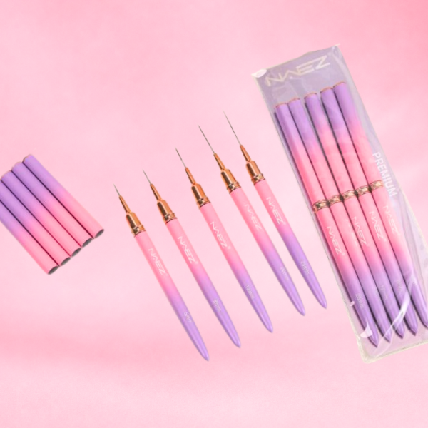 Producto - SET DE 5 PINCELES LINER PROFESIONALES CON TAPA NAEZ