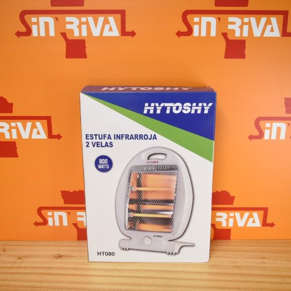 Producto - ESTUFA INFRAROJA 2 VELAS HYTOSHY HT080