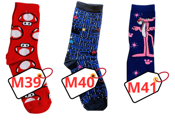 Producto - Combo 6 medias y 6 soquetes x mayor