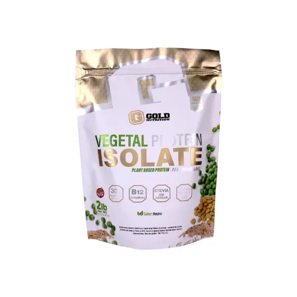 Producto - Vegetal Protein Isolate Gold Nutrition Varios Sabores x 907g - 1
