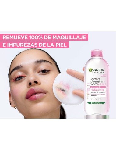 Producto - Agua Micelar Garnier 100ml tamaño viaje - 1