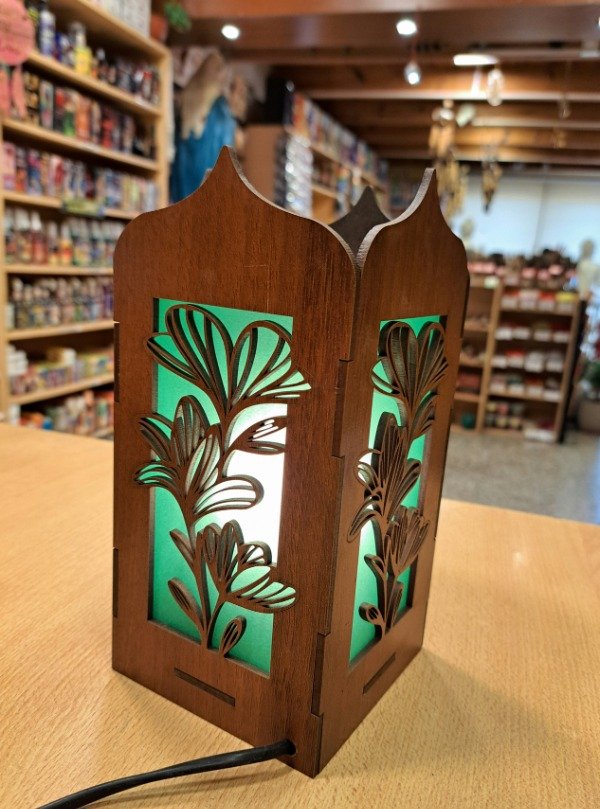 Producto - Veladores MDF con Kit electrico 20 cm