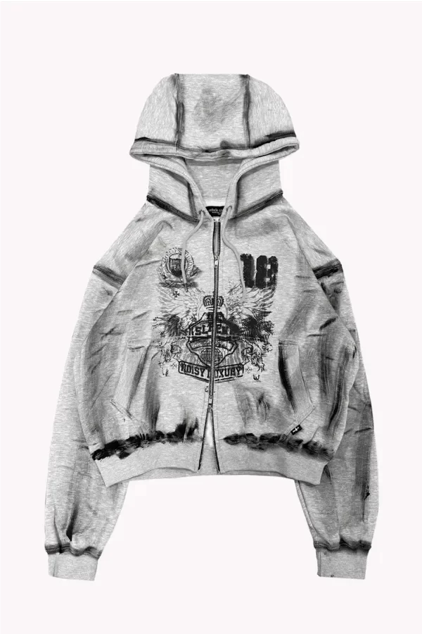 Producto - STAINED ZIP GREY