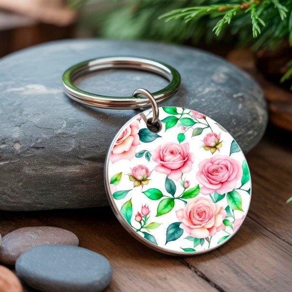 Producto - LLaveros Tematica Rosas