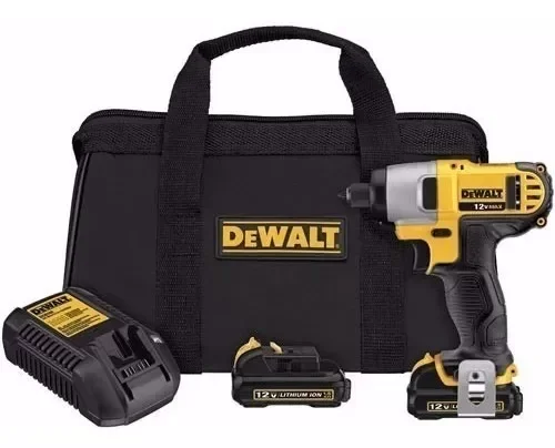 Producto - Atornillador de impacto inalámbrico DeWalt DCF815S2 2 Bat Cargador R