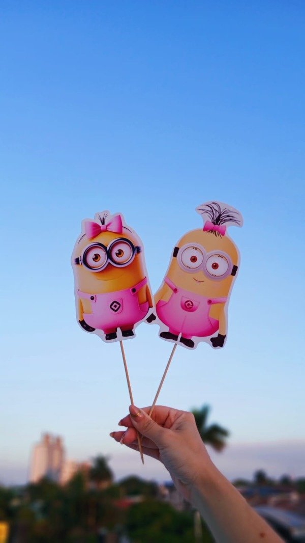 Producto - Toppers de torta personalizables - pack de 6 unidades