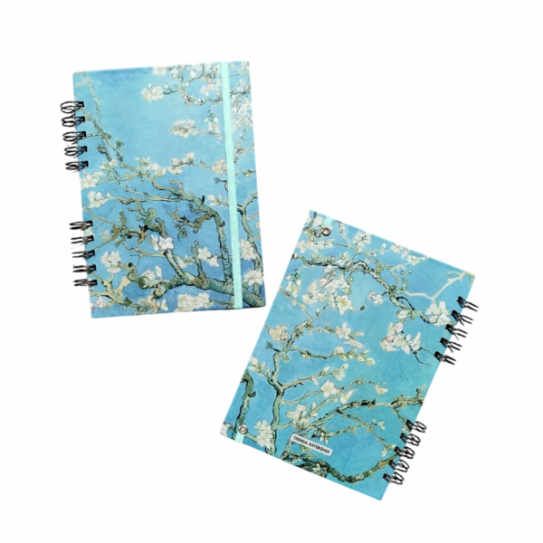 Producto - Cuaderno Tapa Dura Almendro en Flor