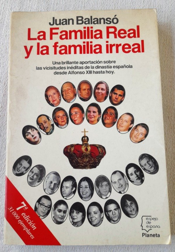 Producto - La Familia Real Y La Familia Irreal - Juan Balanso - Planeta