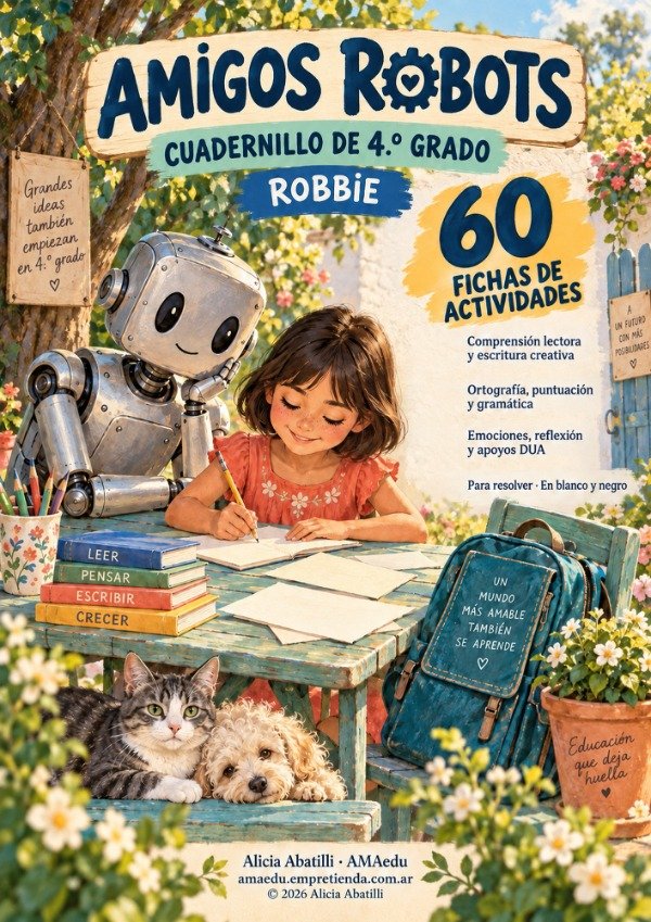 Producto - Pack AMIGOS ROBOTS (Ciencia Ficción, Segundo Ciclo) - 10