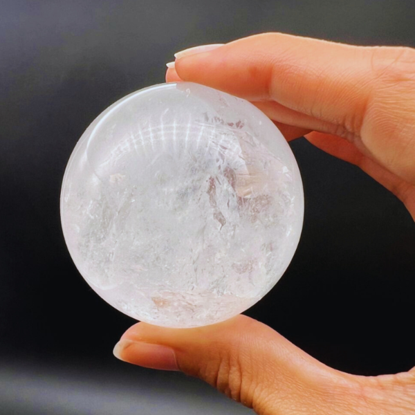Producto - Esfera de Cuarzo cristal con base 01