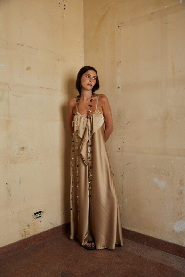 Producto - VESTIDO TAUPE