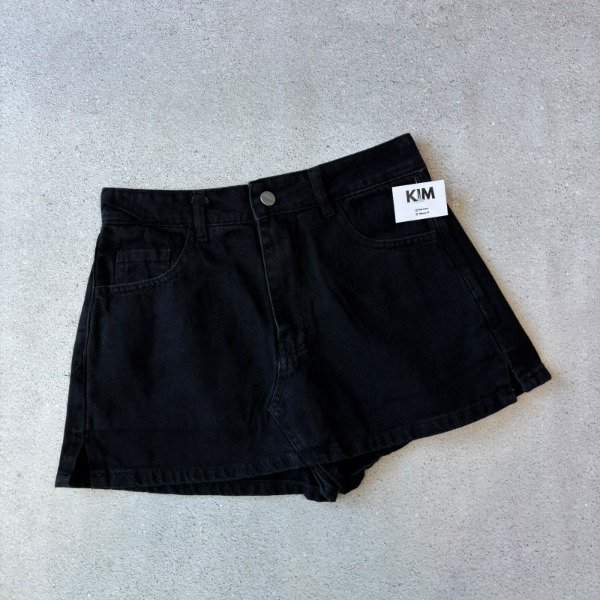 Producto - Short pollera Marne Negra - 0