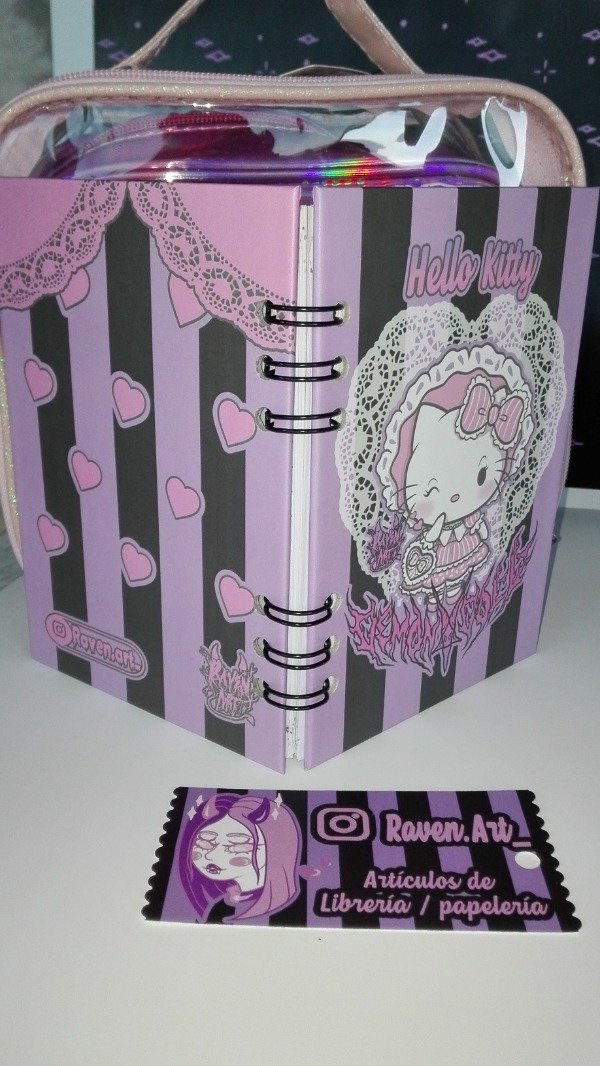 Producto - Hello Kitty - cuaderno A6 (chico) - B#034 - 1