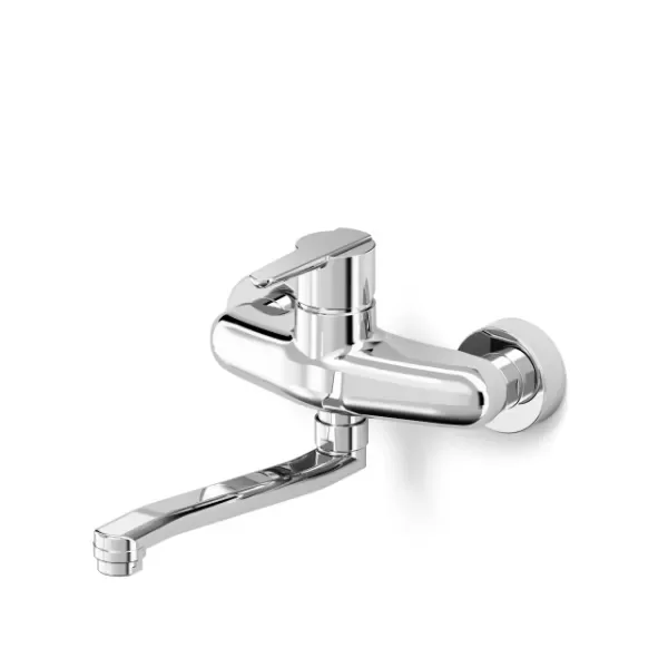 Producto - Grifería Flat Hidromet Monocomando Cocina Pared