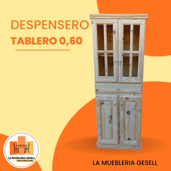 Producto - DESPENSERO 60 PUERTA VIDRIADA