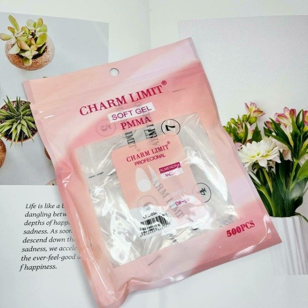 Producto - Charm limit Tips x500 u Alemndra Regular del 0 al 9
