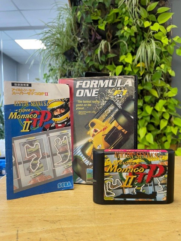 Producto - Cartucho Formula 1 Para Sega Con Caja Y Manual