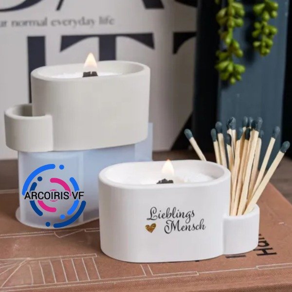 Producto - Molde portavela dúo