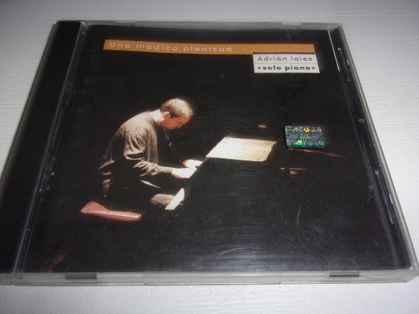 Producto - CD ADRIAN IAIES SOLO PIANO UNA MODICA PLENITUD JAZZ 33A