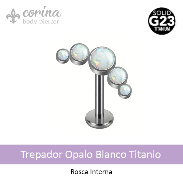Producto - Trepador Opalo Blanco Titanio