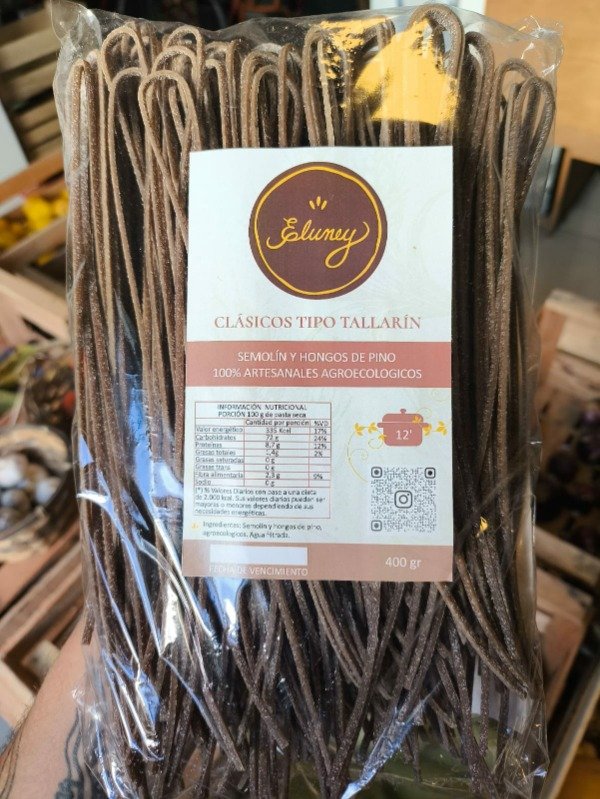 Producto - Fideos de Semolin y Hongos de Pino - Eluney