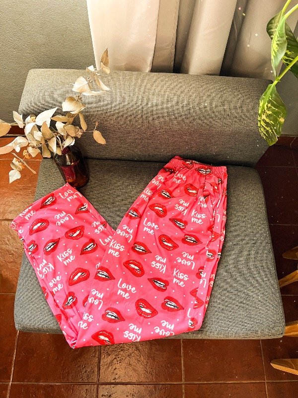 Producto - Pantalón Pijama Labios TALLE L - 0