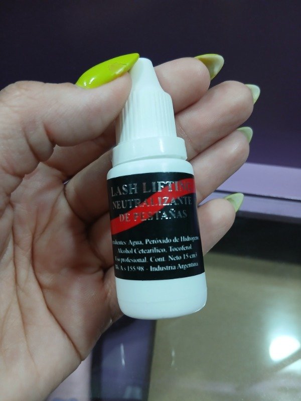 Producto - Neutralizante de pestañas lash lifting