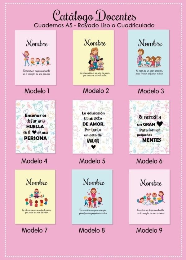 Producto - Catalogo modelo docente