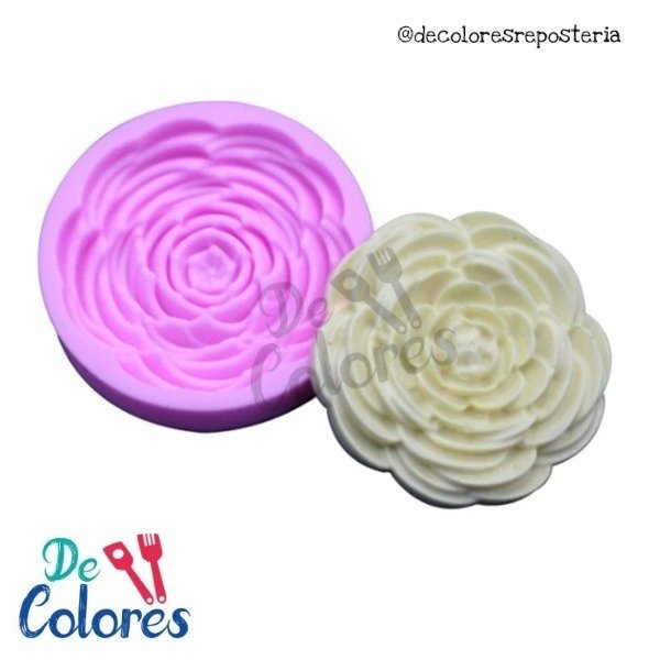 Producto - Molde rosa plana