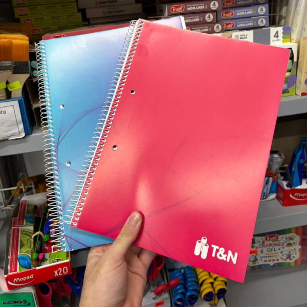 Producto - Promo x3 Cuadernos Universitarios A4 Tyn Rayado 80 Hojas Tapa Blanda