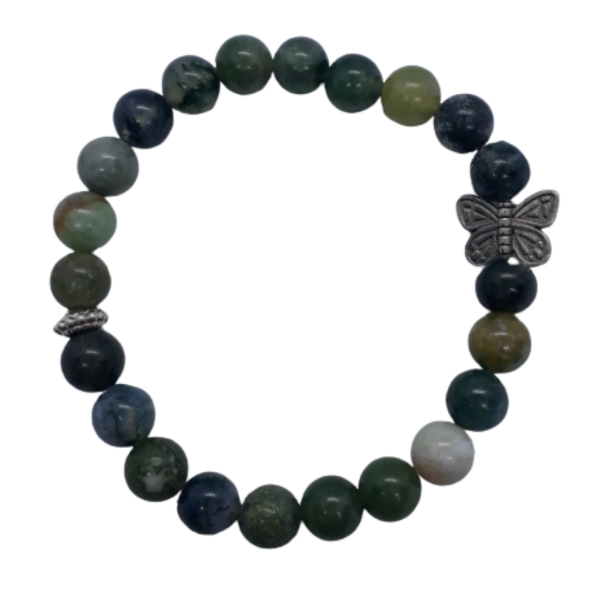 Producto - Pulsera De Piedras Naturales Ágata De La India