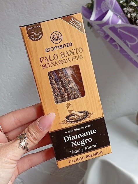 Producto - Sahumerios mini palo santo - Aromanza premium - Caja x5 varillas - 2