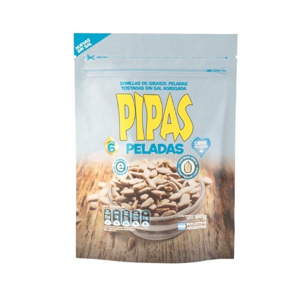 Producto - Pipas Peladas Sin Sal x 180g PIPAS