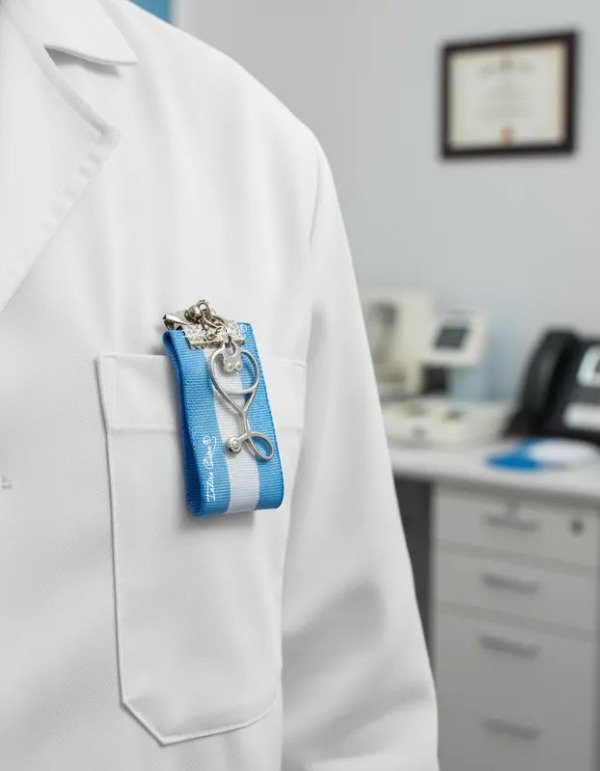 Producto - Prendedor Escarapela Médico Argentino