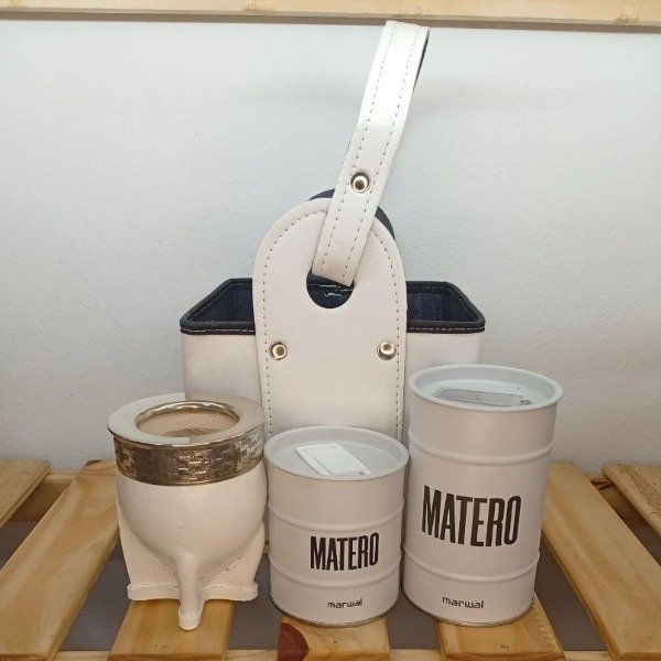 Producto - COMBO MATERO BLANCO