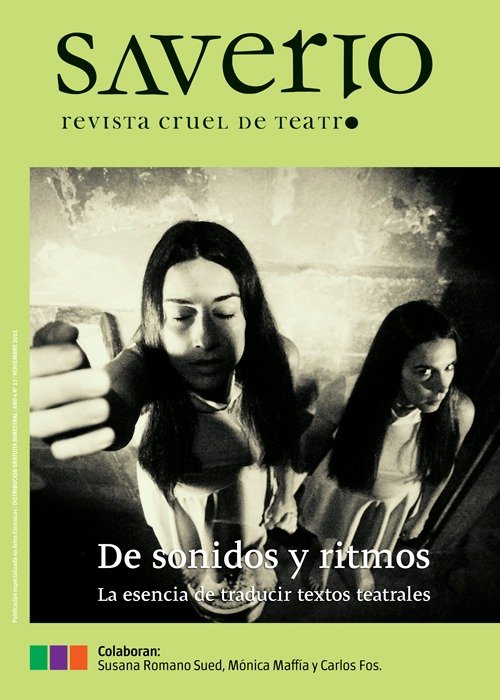 Producto - Saverio Revista cruel de teatro 15. De sonidos y ritmos. Traducción