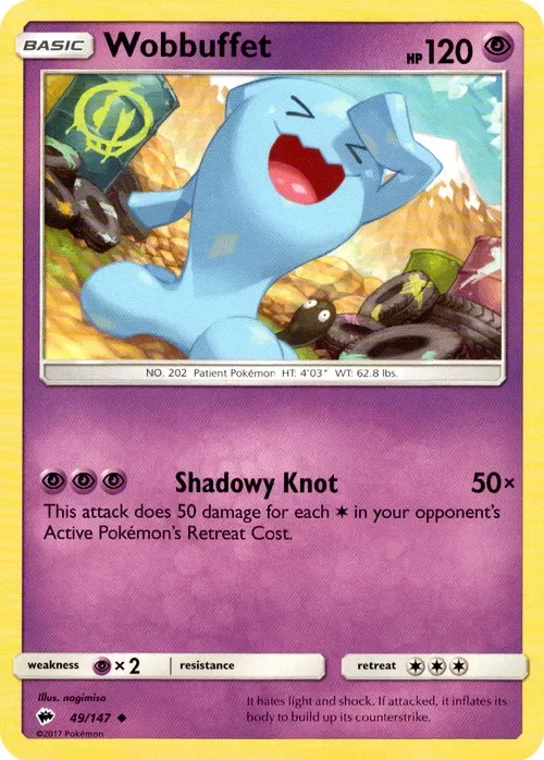 Producto - Wobbuffet - 49/147 - Burning Shadows