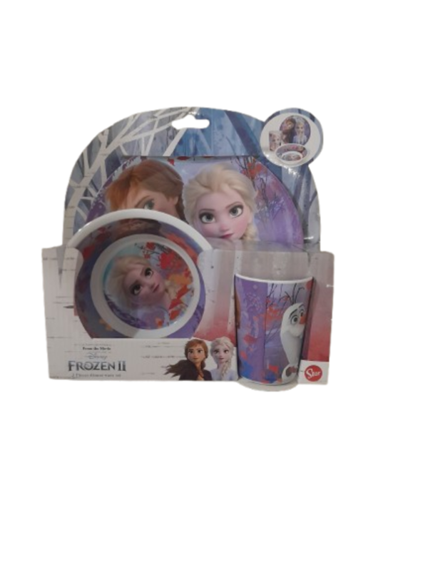 Producto - Frozen 2 Set De Plato Playo Bowl Y Vaso Infantil Stor