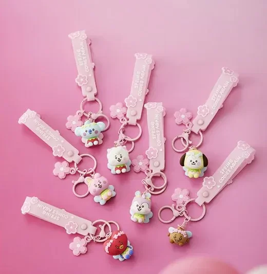 Producto - BT21 SPRING FAIRY KEYRING GOMA