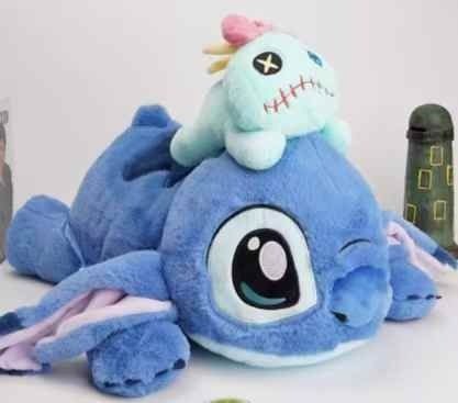 Producto - Peluche Stitch con trapo 50 cm.