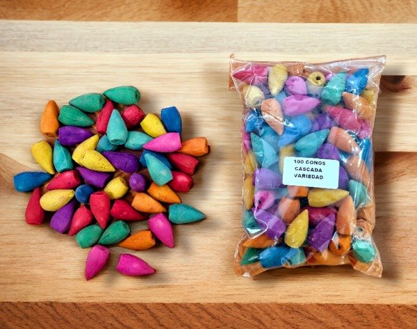 Producto - SAHUMERIOS CONOS CASCADAS X 100 UNI