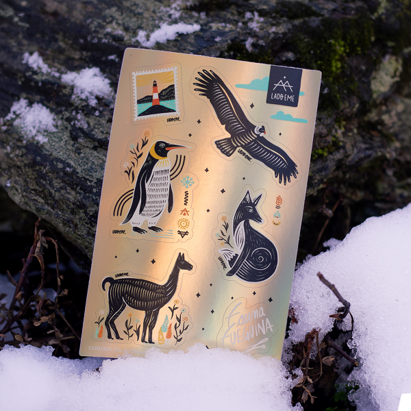 Producto - Planchita Stickers Fauna - 0