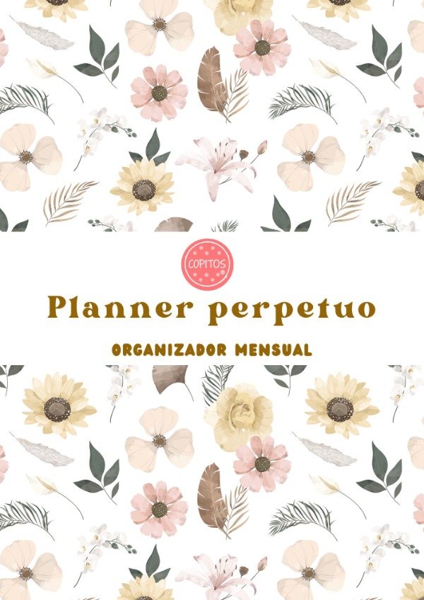 Producto - Planner mensual perpetuo PDF