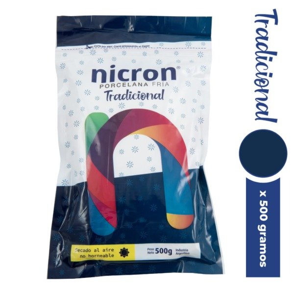 Producto - Porcelana Fría Nicron Tradicional x500g