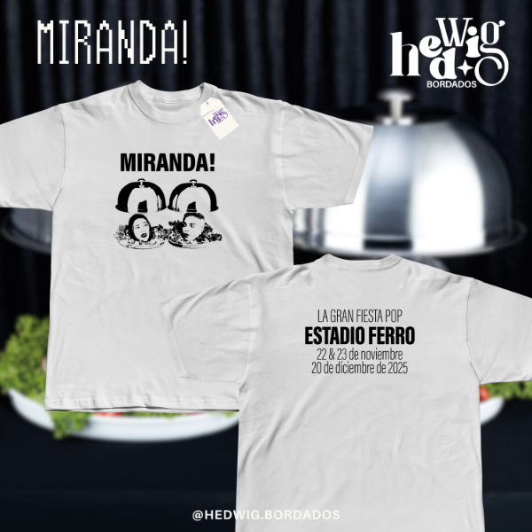 Remera la gran fiesta pop miranda — imagen 2