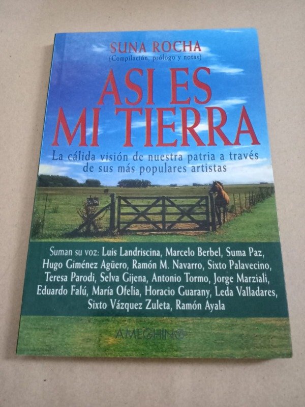 Producto - Así es mi tierra - Suna Rocha - Ameghino 1997