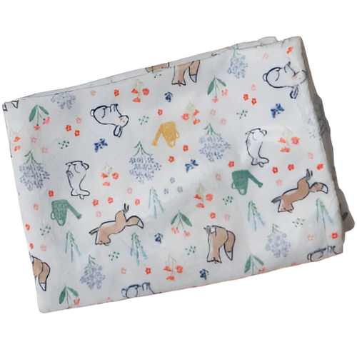 Producto - Manta polar Conejos y zorros